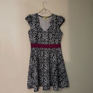 ModCloth fit and flare dress
